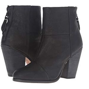 Rag & Bone black leather Newberry boots sz 7.5